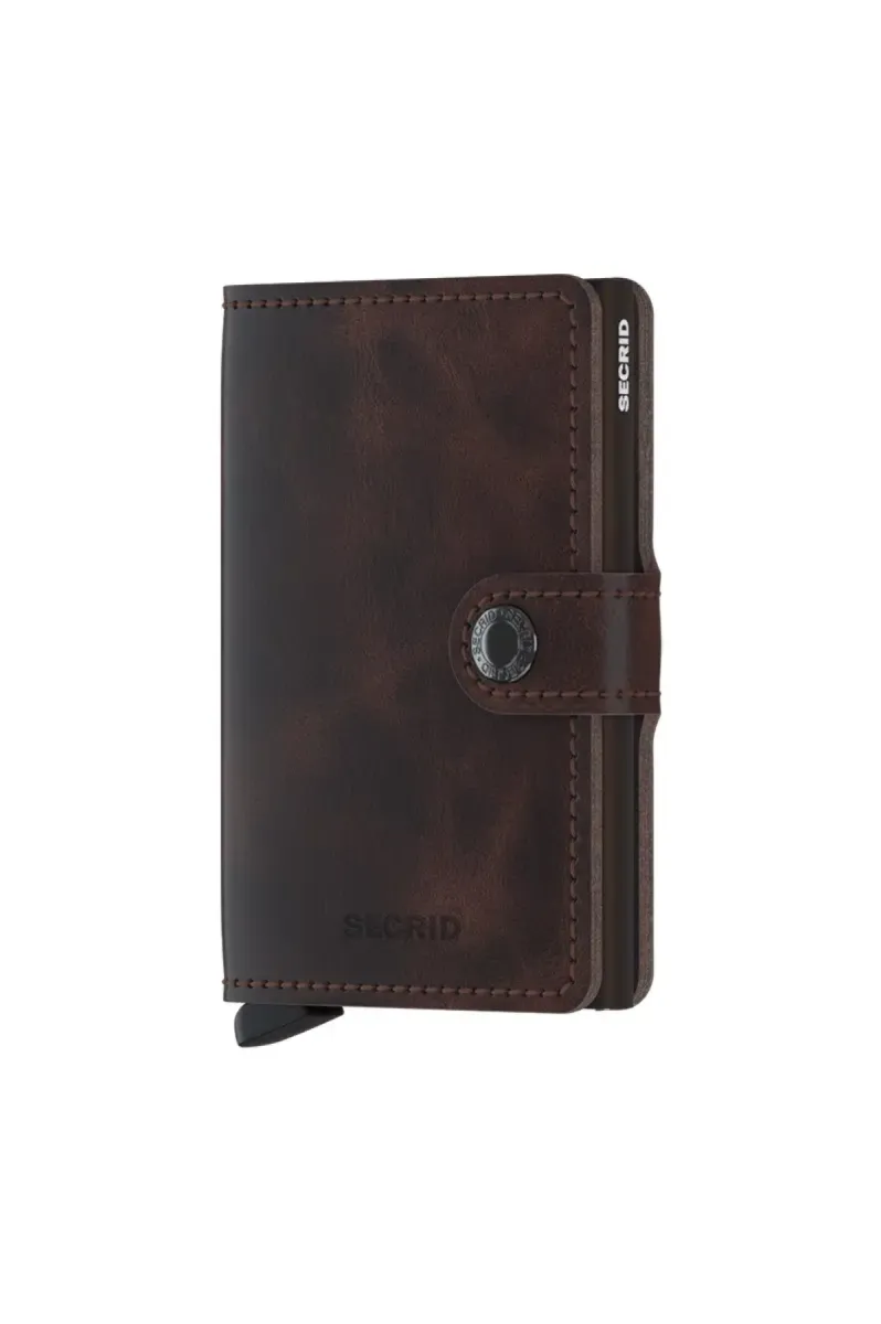 SECRID-MINI WALLET-MV-Chocolate-CHOCOLADE