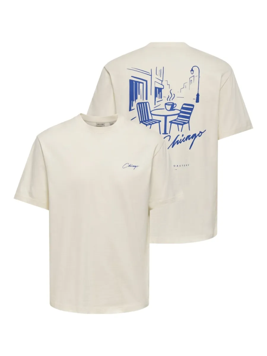 SONS-ONSFRED LIFE RLX SS PRINT TEE NOOS-22038836-Egret-OFF WHITE