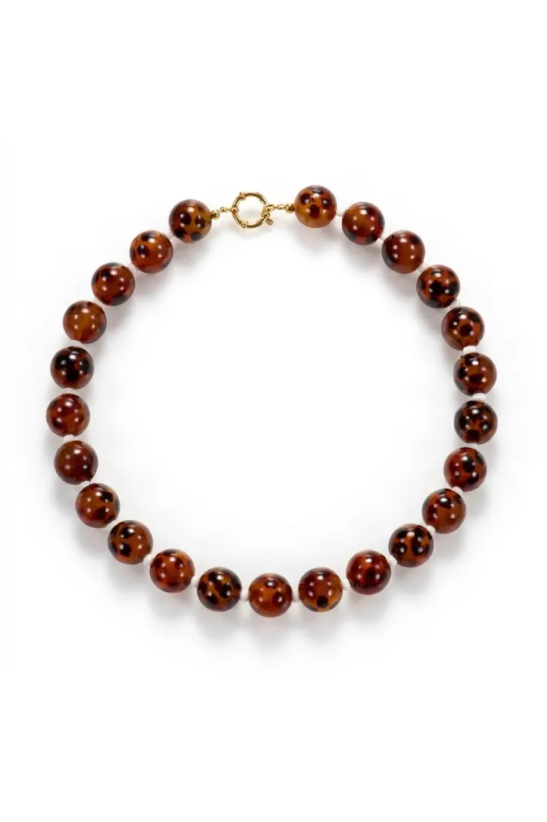 STUDIO ANNELOES-Anniversary necklace-14178-8700 Espresso-CAFE