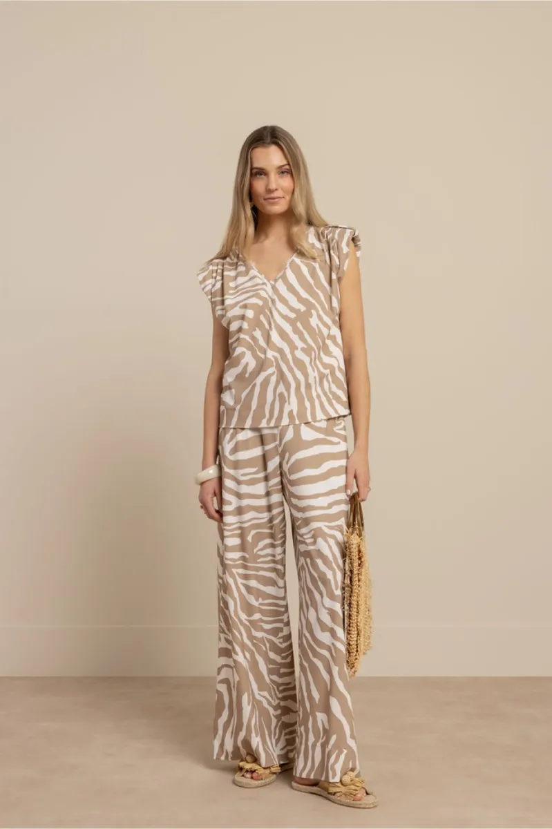 studio-anneloes-leone-zebra-vneck-top-13894-2217-latte-ecru-cafe-4 STUDIO ANNELOES-Leone zebra vneck top-13894-2217 Latte/ecru-CAFE