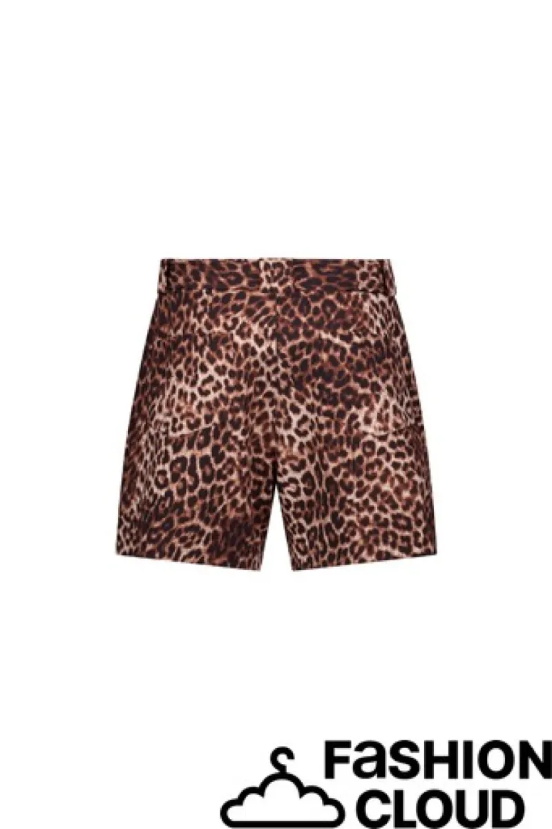 STUDIO ANNELOES-Lindy leopard shorts-13961-9997 Multi color-MULTICOLOR