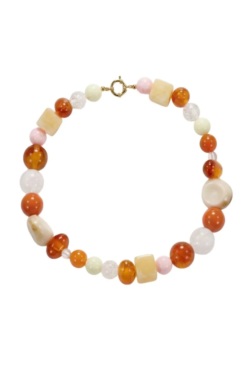 STUDIO ANNELOES-Multi color anniversary necklace-14176-9997 Multi color-MULTICOLOR