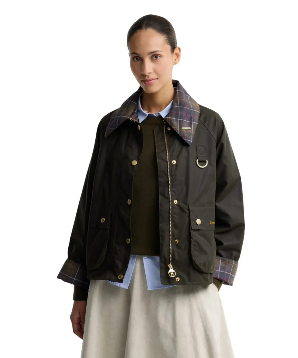 barbour-icons-tartan-collar-spy-wax-jacket-lwx1581-ru91-rustic-muted-roest-1 Barbour-Icons tartan collar spy wax jacket-LWX1581-RU91 Rustic/muted-ROEST