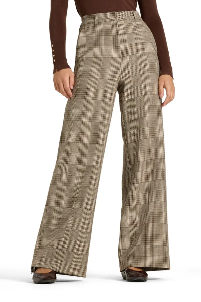 CAMBIO-Alexis-64018 0238 00-814 Glencheck turtue/brown-BRUIN