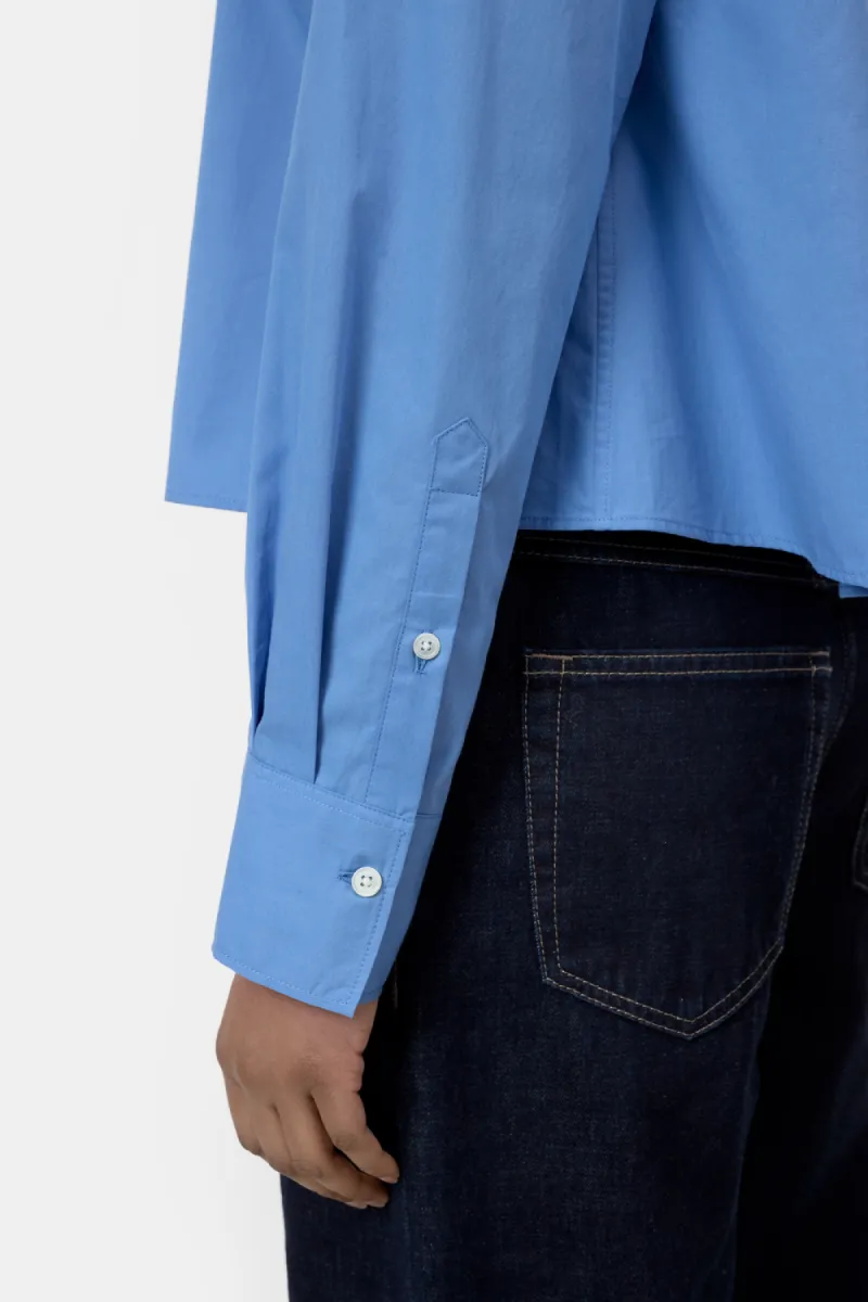 Closed-A-line shirt-C94141-25C-22-552-BLAUW