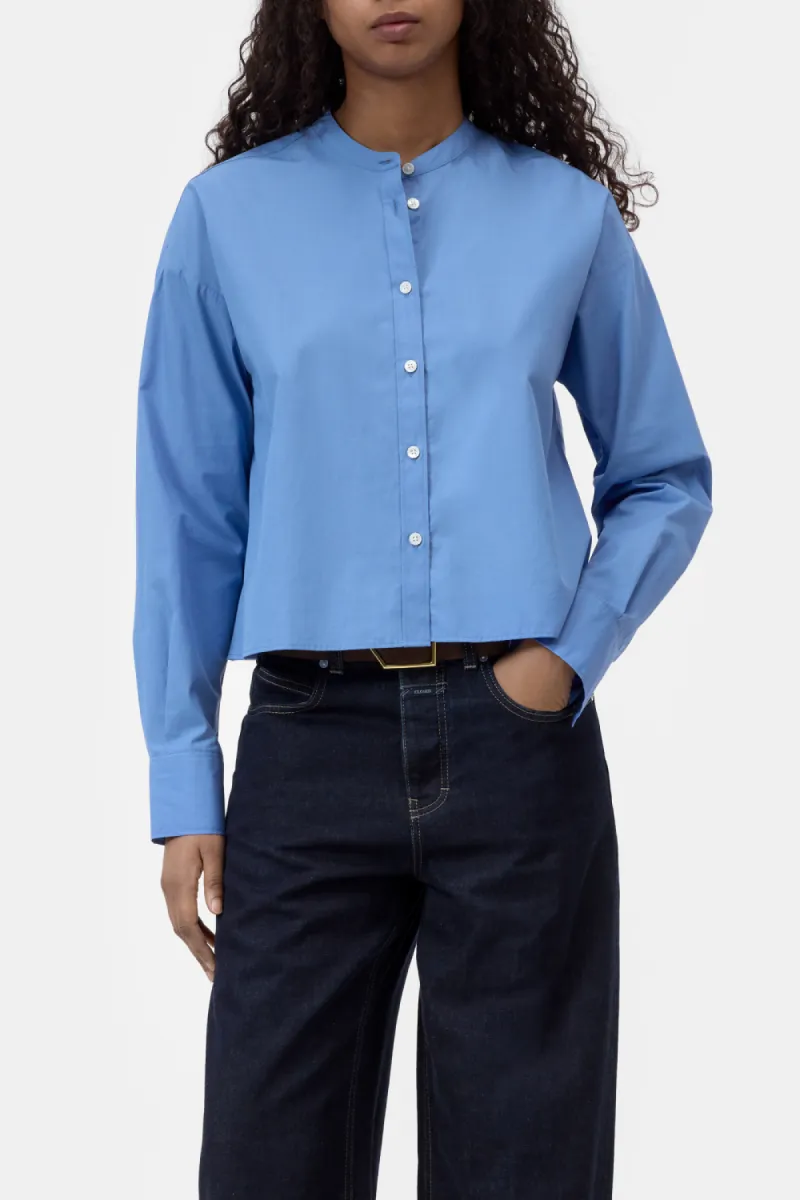 Closed-A-line shirt-C94141-25C-22-552-BLAUW