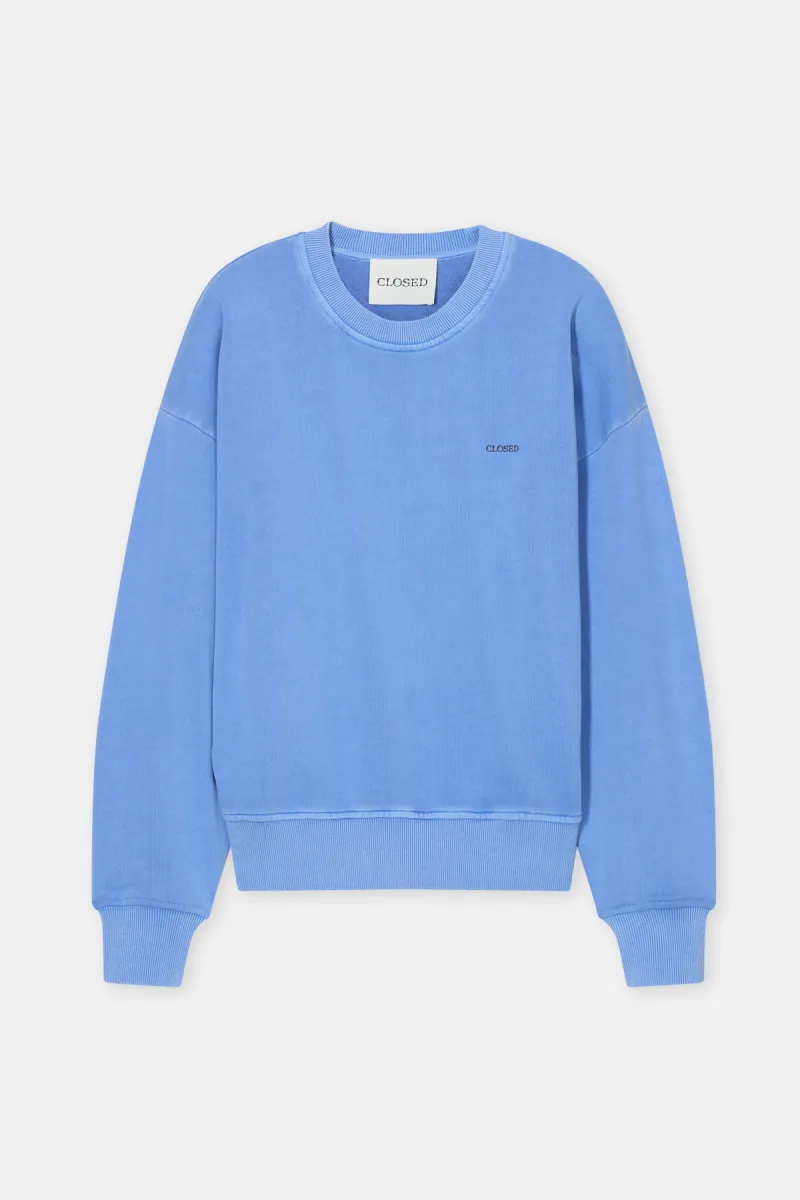Closed-Basic crewneck-C95221-7V-13-552-BLAUW