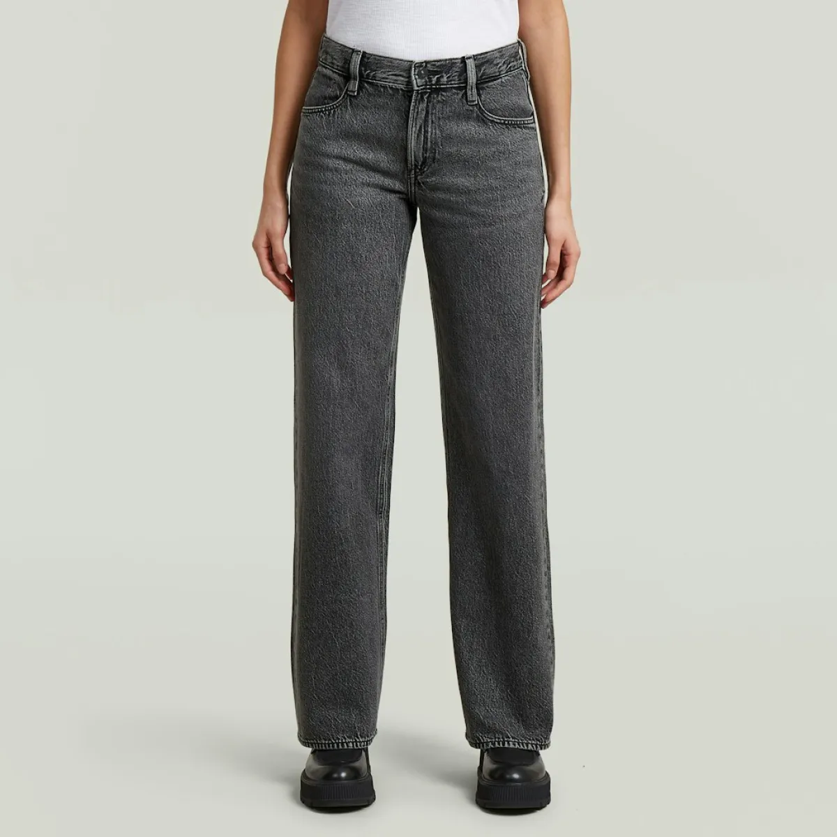 G-STAR-Judee loose WMN-D22889-D933-H087 Faded eolith grey-GRIJS
