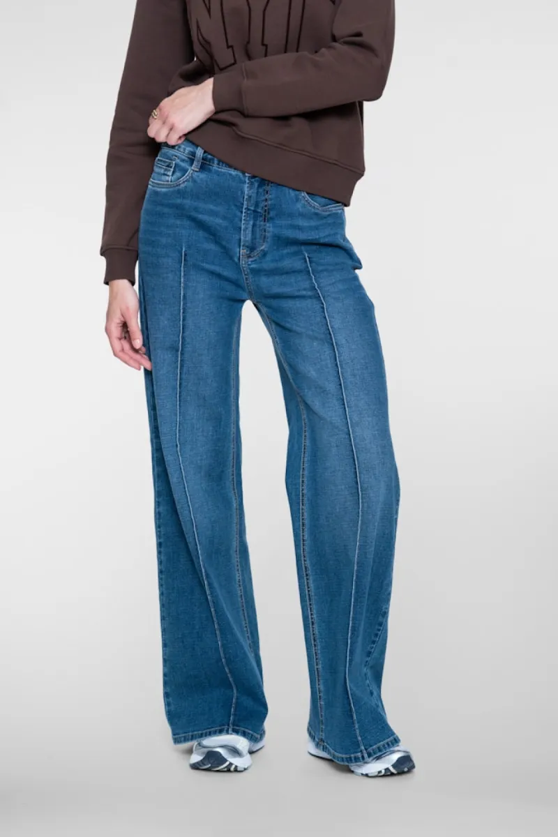 GEISHA--61529-10-811 stonewash de-DENIM