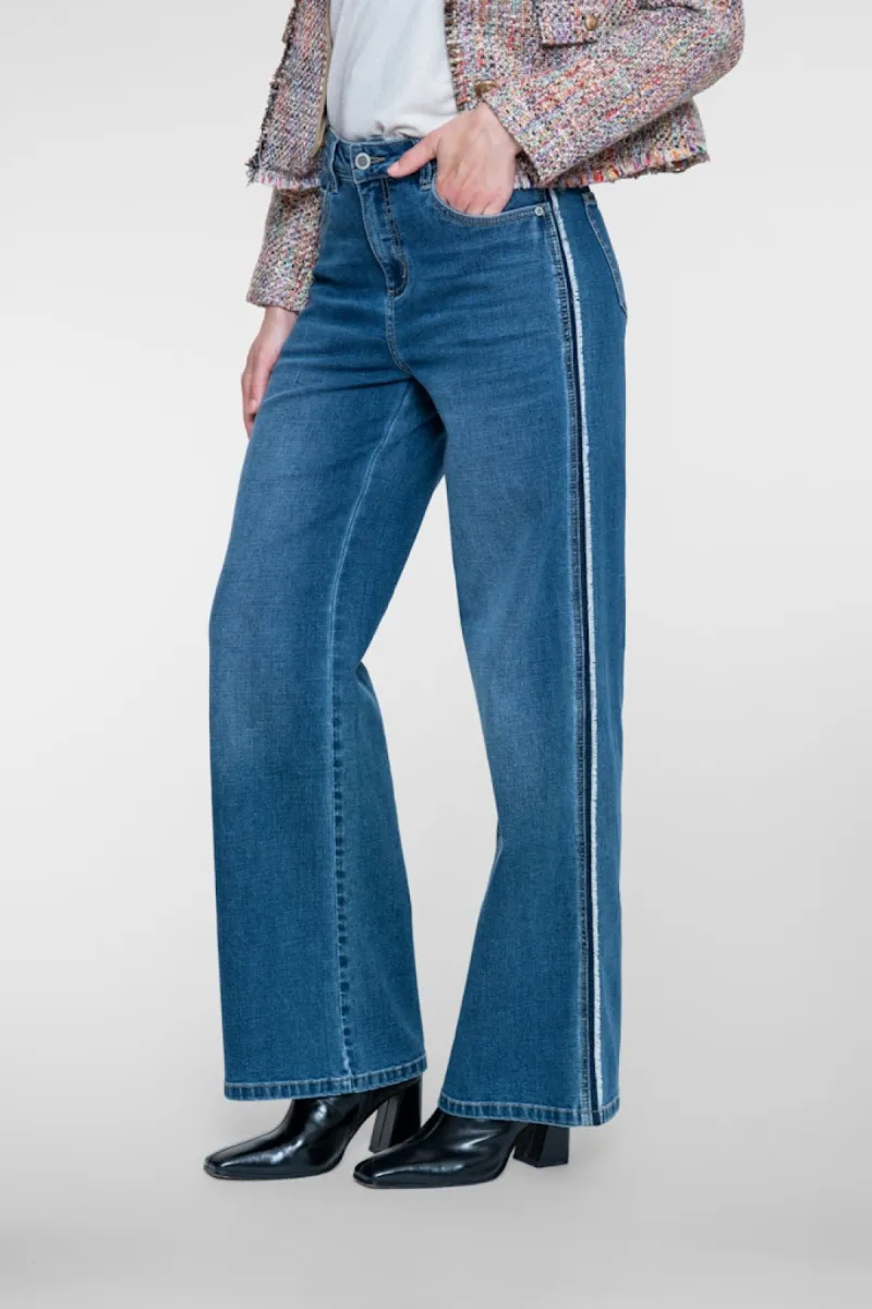 GEISHA--61535-10-811 stonewash de-DENIM