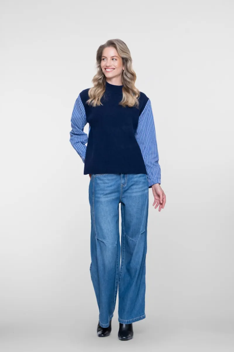 geisha-64515-10-675-navy-blue-wh-navy-5 GEISHA--64515-10-675 navy/blue-wh-NAVY