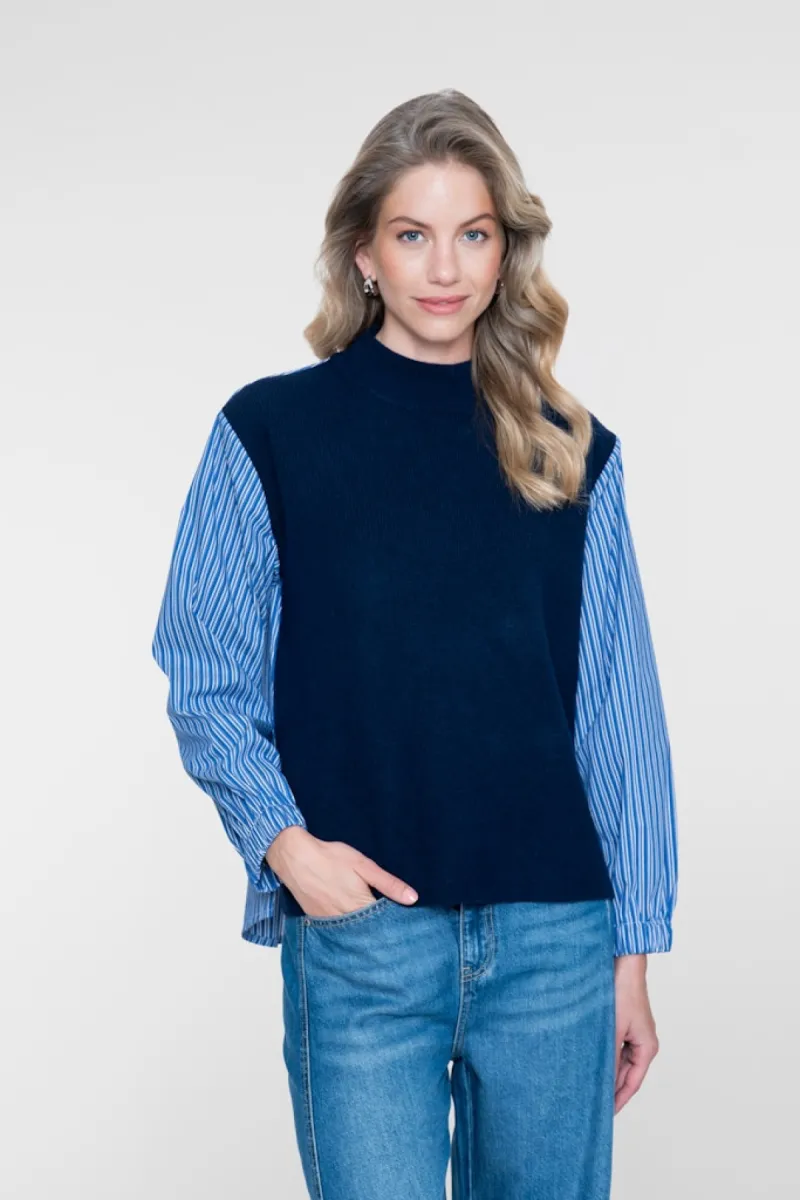 GEISHA--64515-10-675 navy/blue-wh-NAVY