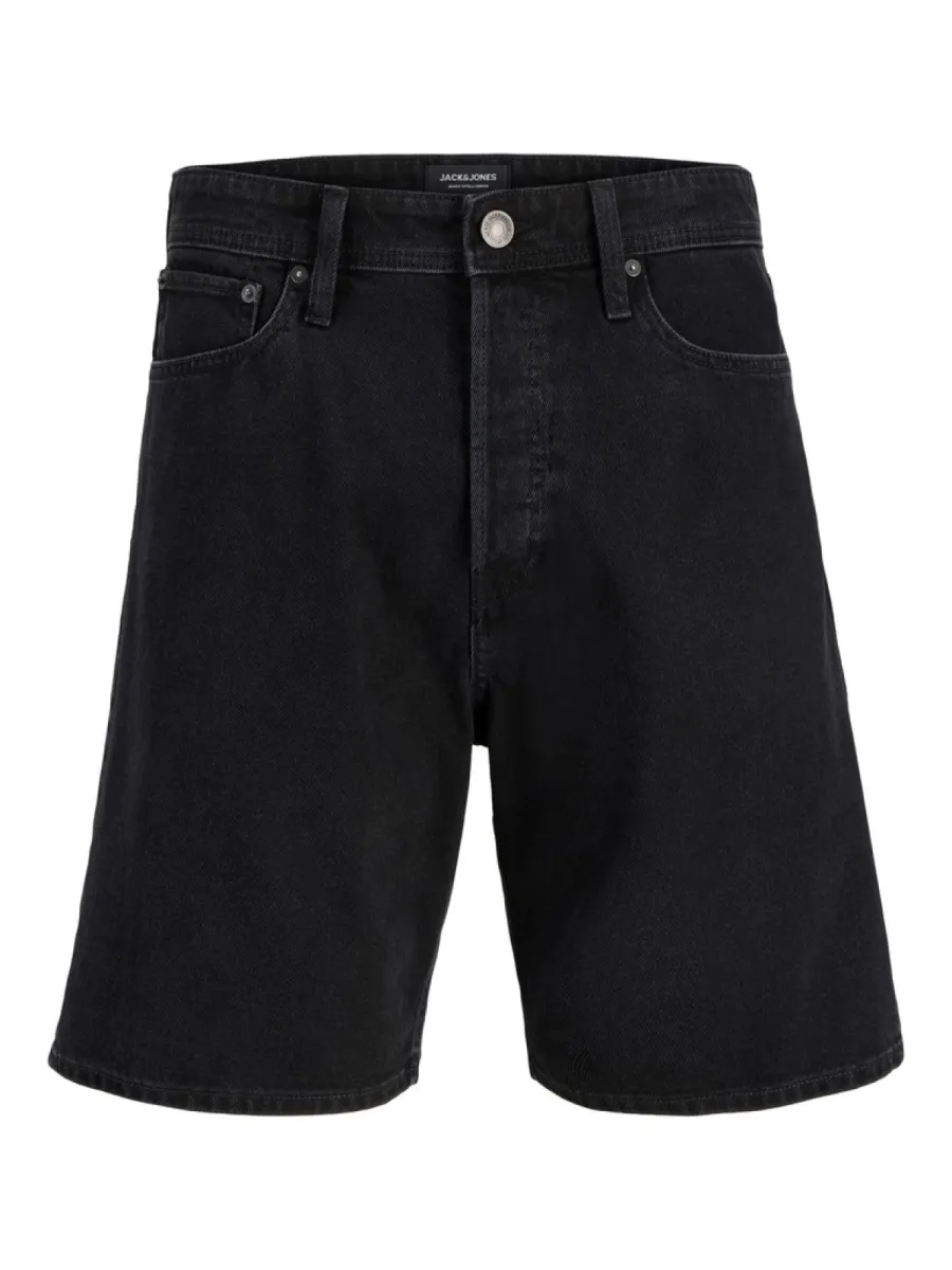 JACK & JONES-JJITONY JJORIGINAL SHORTS SQ 070 SN-12289967-Black denim-ZWART