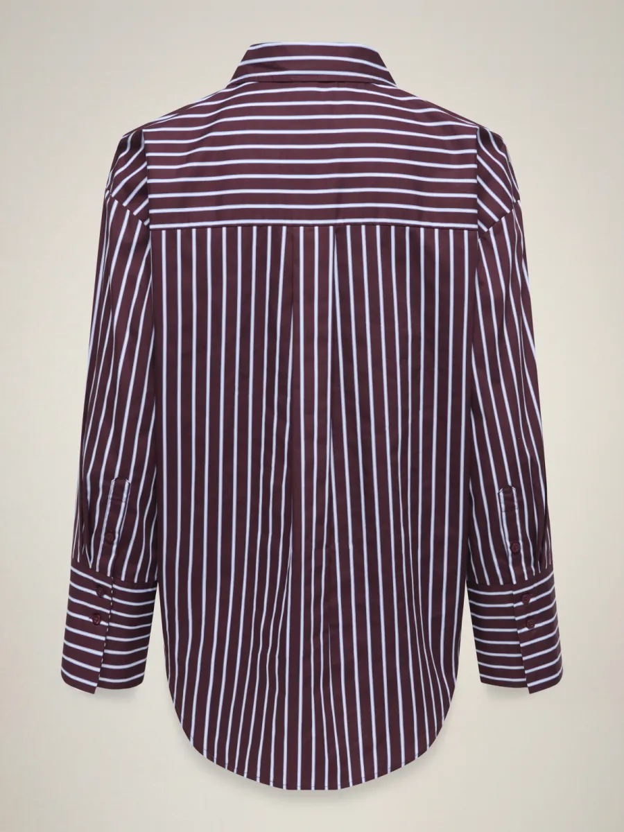 JDY-JDYSERENA L/S SHIRT WVN NOOS-15380444-Port Royale-BORDEAUX