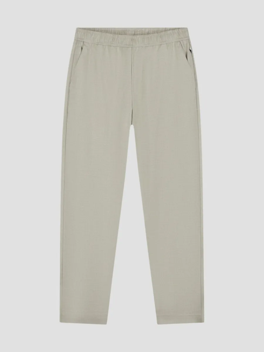 Law of the Sea-Condor brushed twill pant-90002-807 Sand melange-ZAND