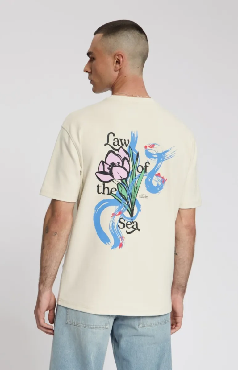 law-of-the-sea-life-flow-artwork-t-shirt-10531-903-almond-milk-off-white-1 Law of the Sea-Life flow artwork t-shirt-10531-903 Almond milk-OFF WHITE