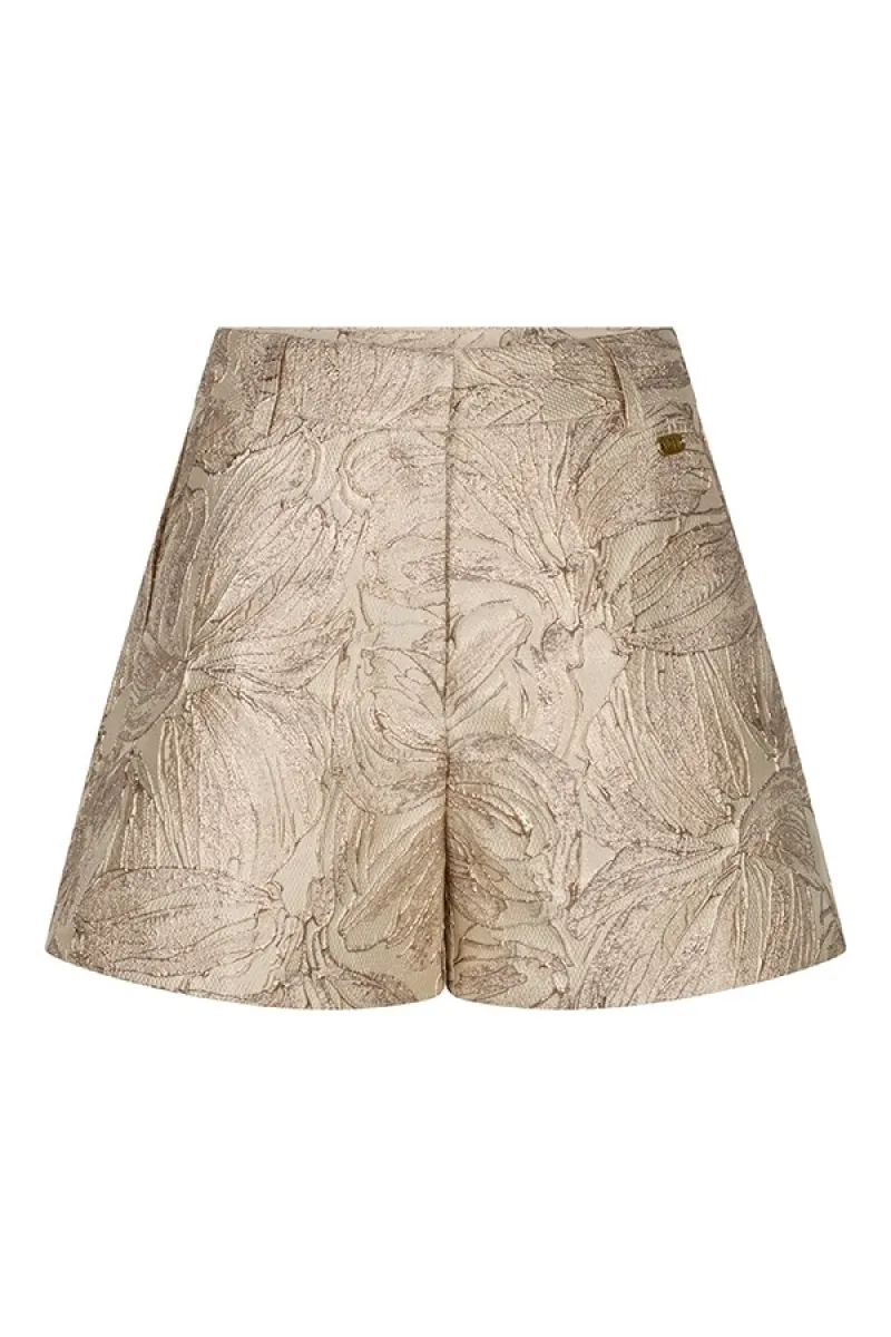 LOFTY MANNER-Short elody - fancy jacquard-RH81-120 Cream-CREME