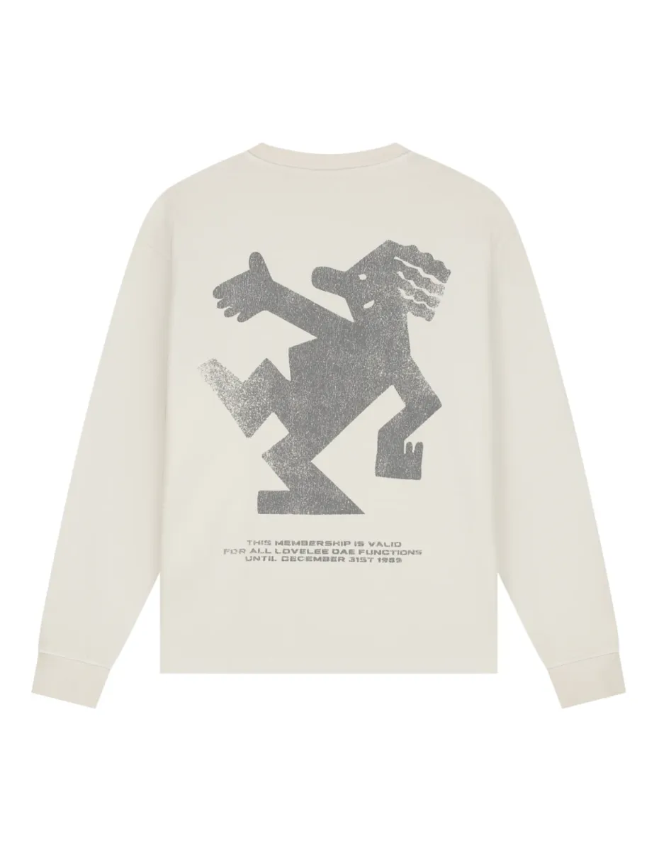 Lovelee Dae-Chuck jack logo LS-LLD000013-116 Vintage white-OFF WHITE