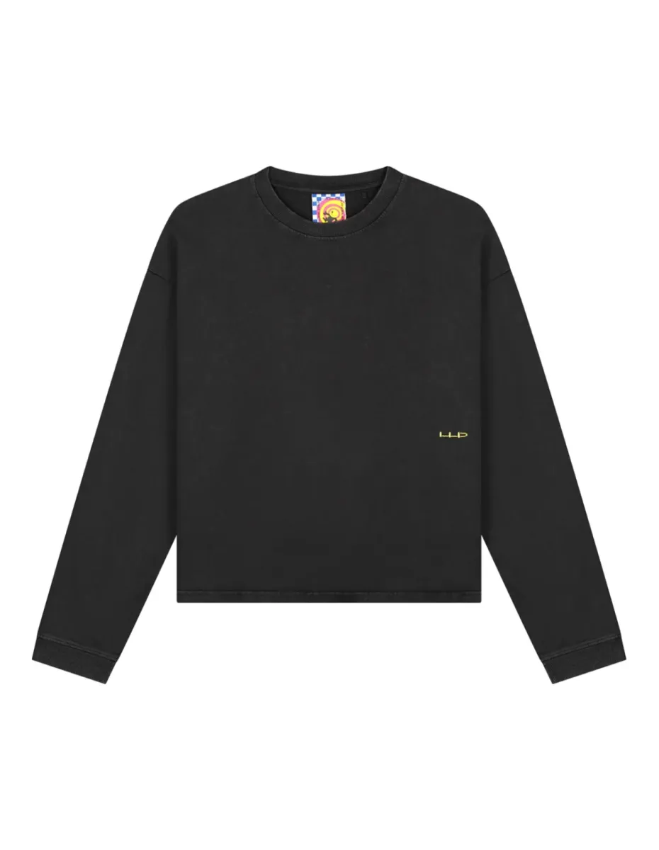 Lovelee Dae-Frankie basic lld logo LS-LLD000031-1 Black-ZWART