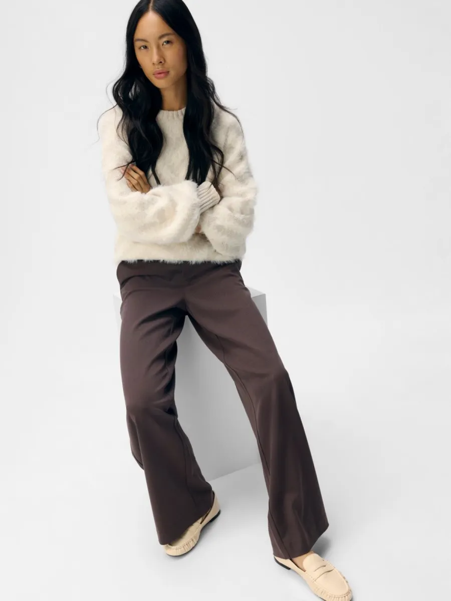 object-objlisa-wide-pant-noos-23037921-seal-brown-bruin-2 OBJECT-OBJLISA WIDE PANT NOOS-23037921-Seal brown-BRUIN