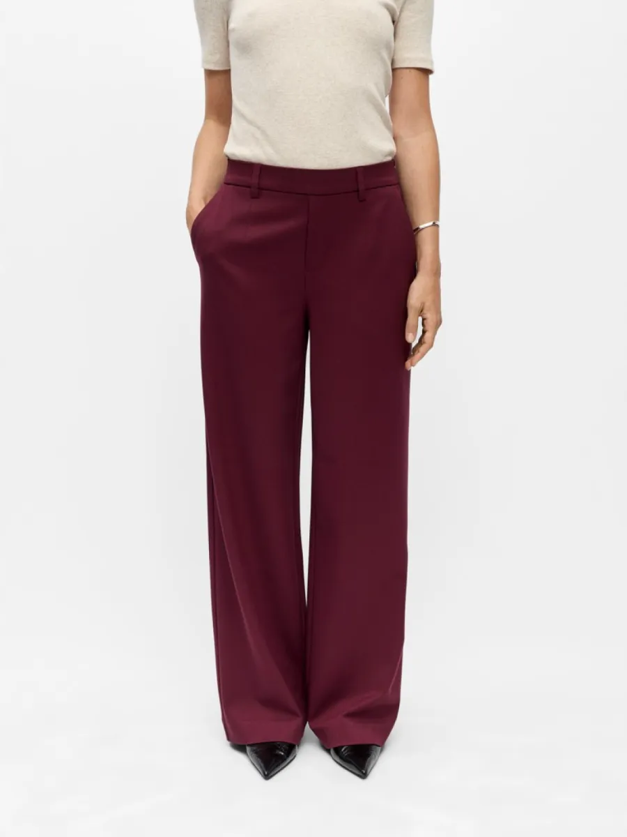 object-objlisa-wide-pant-noos-23037921-windsor-wine-bordeaux-1 OBJECT-OBJLISA WIDE PANT NOOS-23037921-Windsor Wine-BORDEAUX