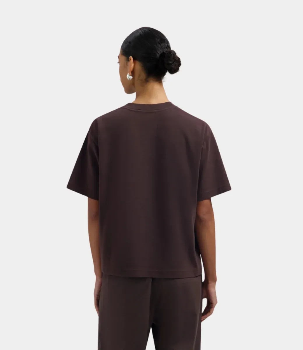 olaf-retro-logo-boxy-tee-w260102-chocolate-plum-chocolade-2 Olaf-Retro logo boxy tee-W260102-Chocolate plum-CHOCOLADE