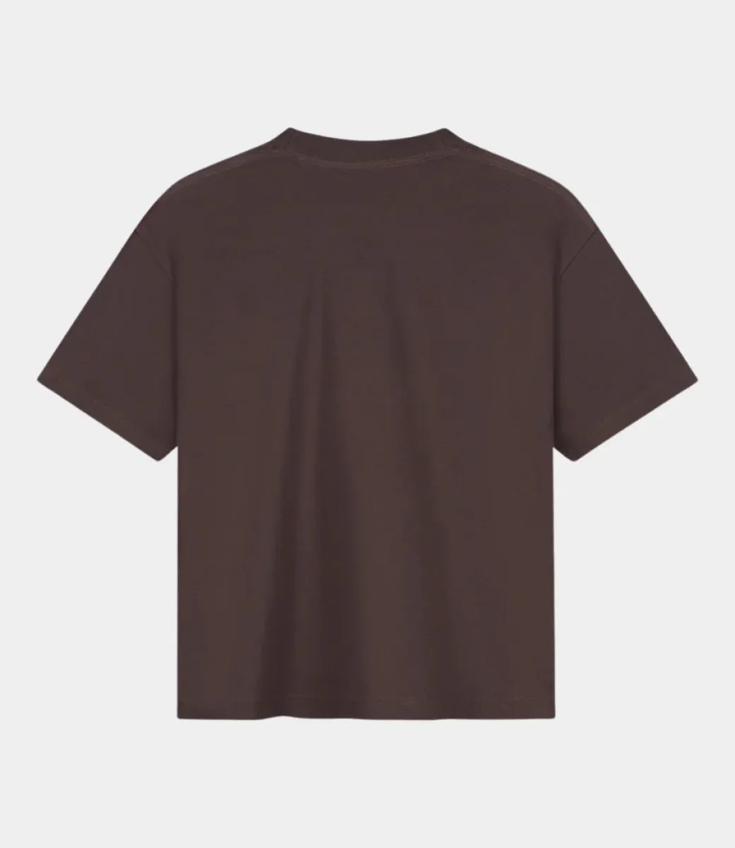 olaf-retro-logo-boxy-tee-w260102-chocolate-plum-chocolade-3 Olaf-Retro logo boxy tee-W260102-Chocolate plum-CHOCOLADE