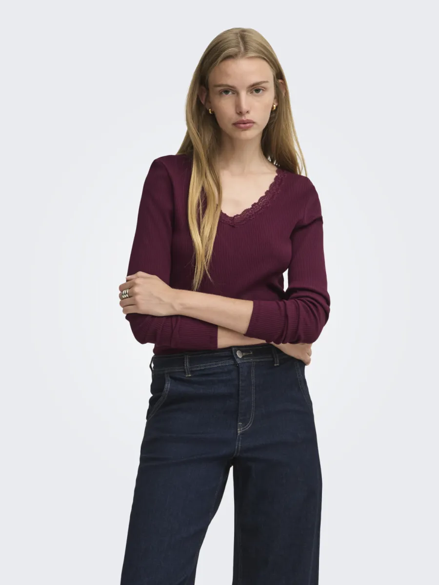 only-onlsara-sharai-l-s-v-neck-top-jrs-15380864-burgundy-bordeaux-2 ONLY-ONLSARA SHARAI L/S V-NECK TOP JRS-15380864-Burgundy-BORDEAUX