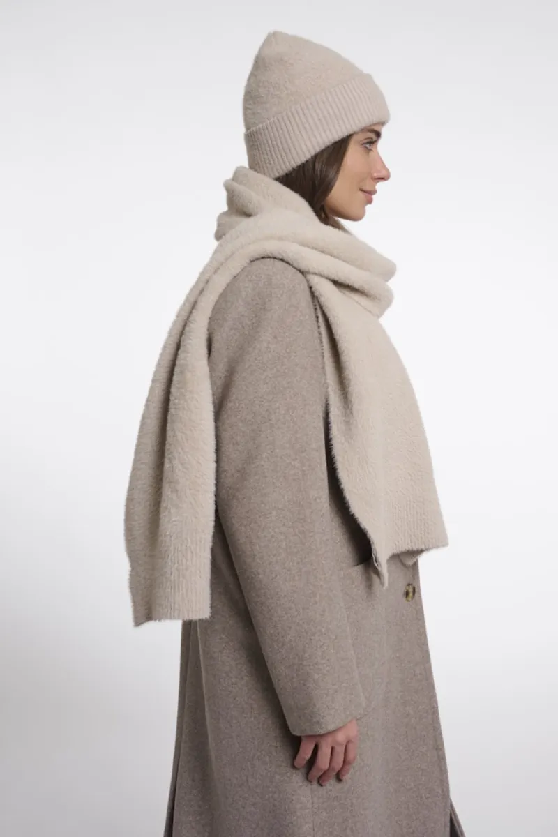 RINO & PELLE-Scarf-Otus.5002611-10509 Stone-STONE