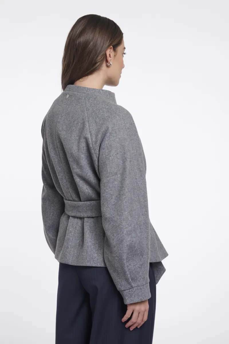 rino-pelle-short-coat-with-collar-cornelia7002611-11170-mid-grey-melange-grijs-melee-2 RINO & PELLE-Short Coat With Collar-Cornelia.7002611-11170 Mid Grey Melange-GRIJS MELEE