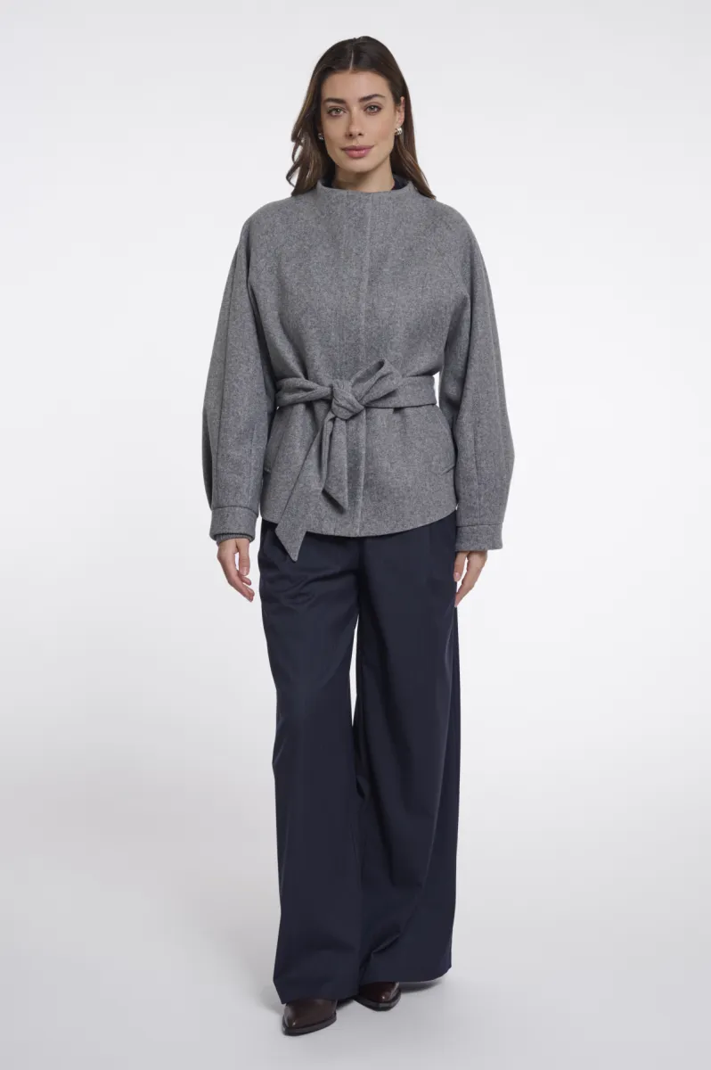 rino-pelle-short-coat-with-collar-cornelia7002611-11170-mid-grey-melange-grijs-melee-3 RINO & PELLE-Short Coat With Collar-Cornelia.7002611-11170 Mid Grey Melange-GRIJS MELEE