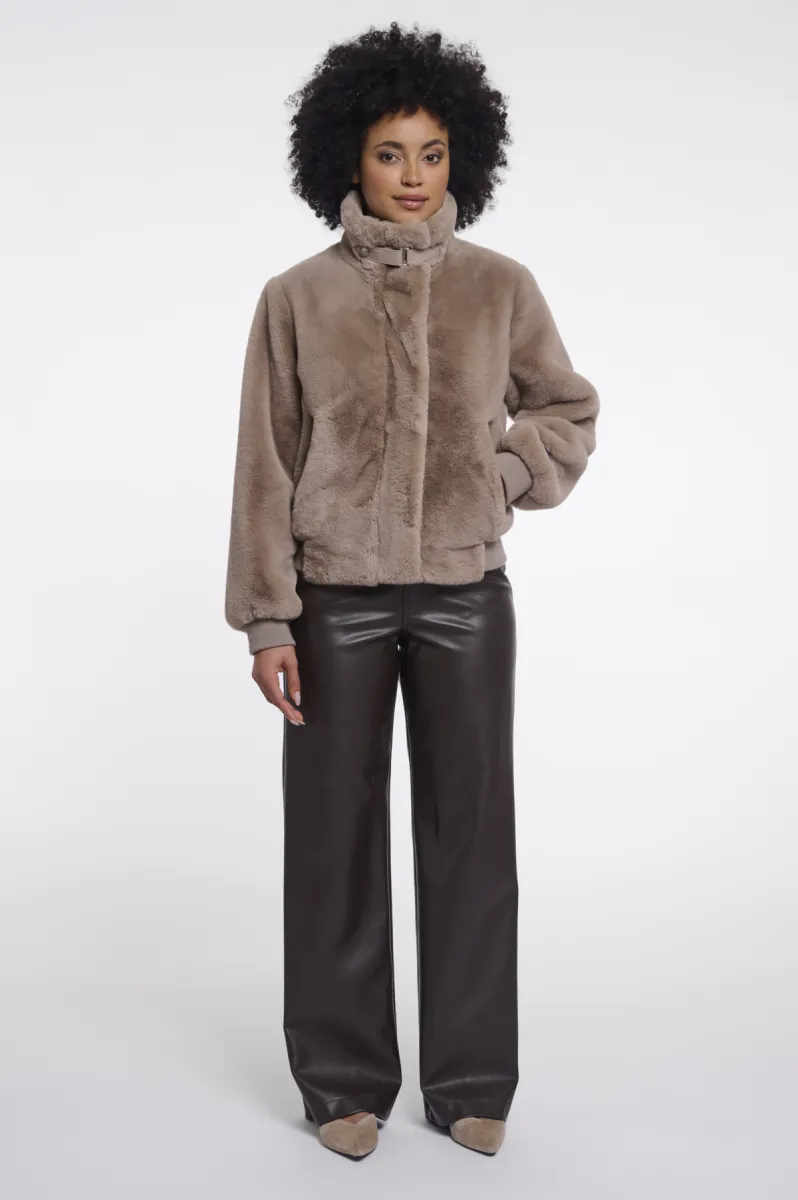rino-pelle-short-faux-fur-jacket-ambra7002611-11100-mocha-latte-mokka-3 RINO & PELLE-Short Faux Fur Jacket-Ambra.7002611-11100 Mocha Latte-MOKKA