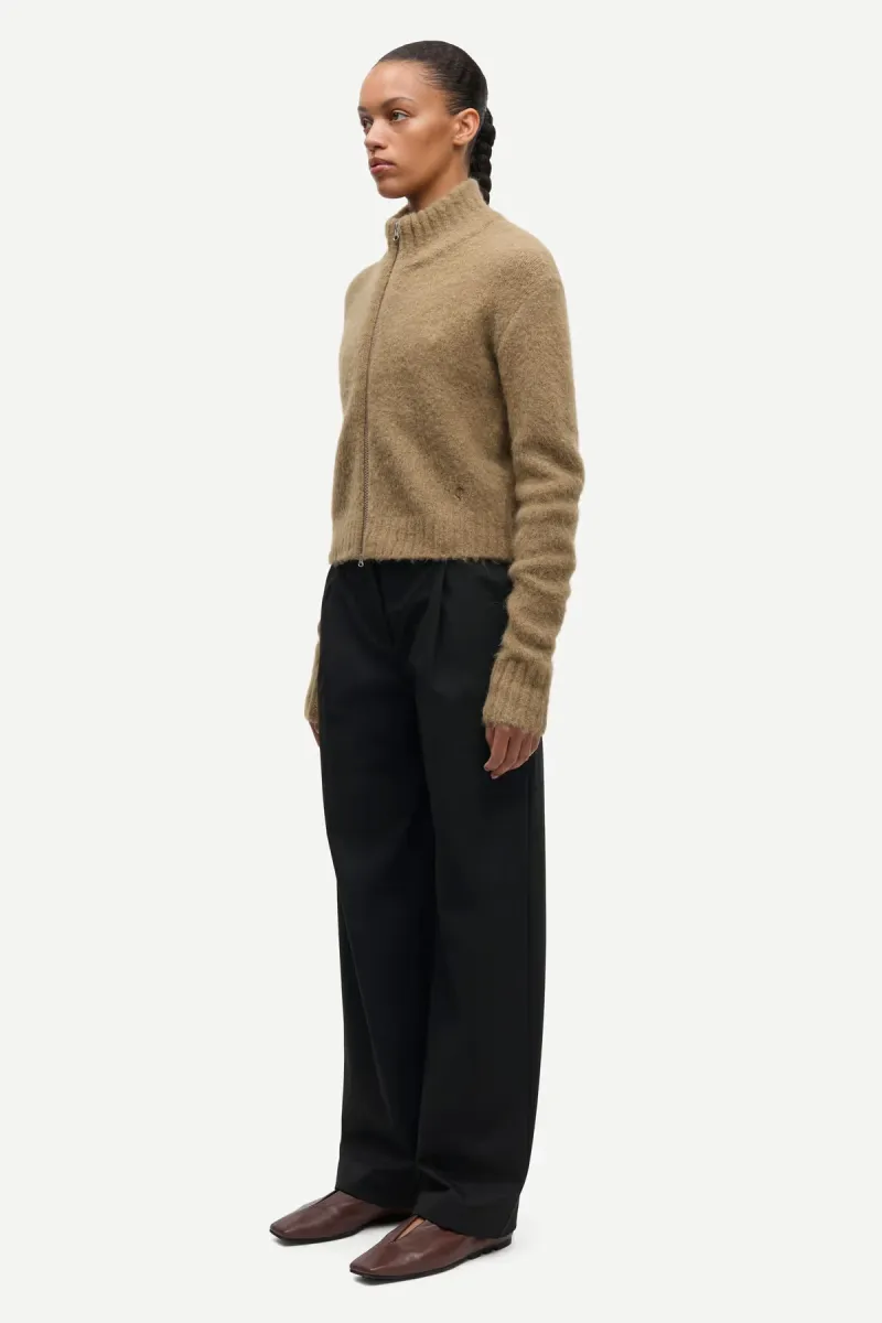 samsoe-samsoe-sajenne-cardigan-15425-f24400072-lead-grey-olijf-3 Samsoe Samsoe-Sajenne cardigan 15425-F24400072-Lead grey-OLIJF