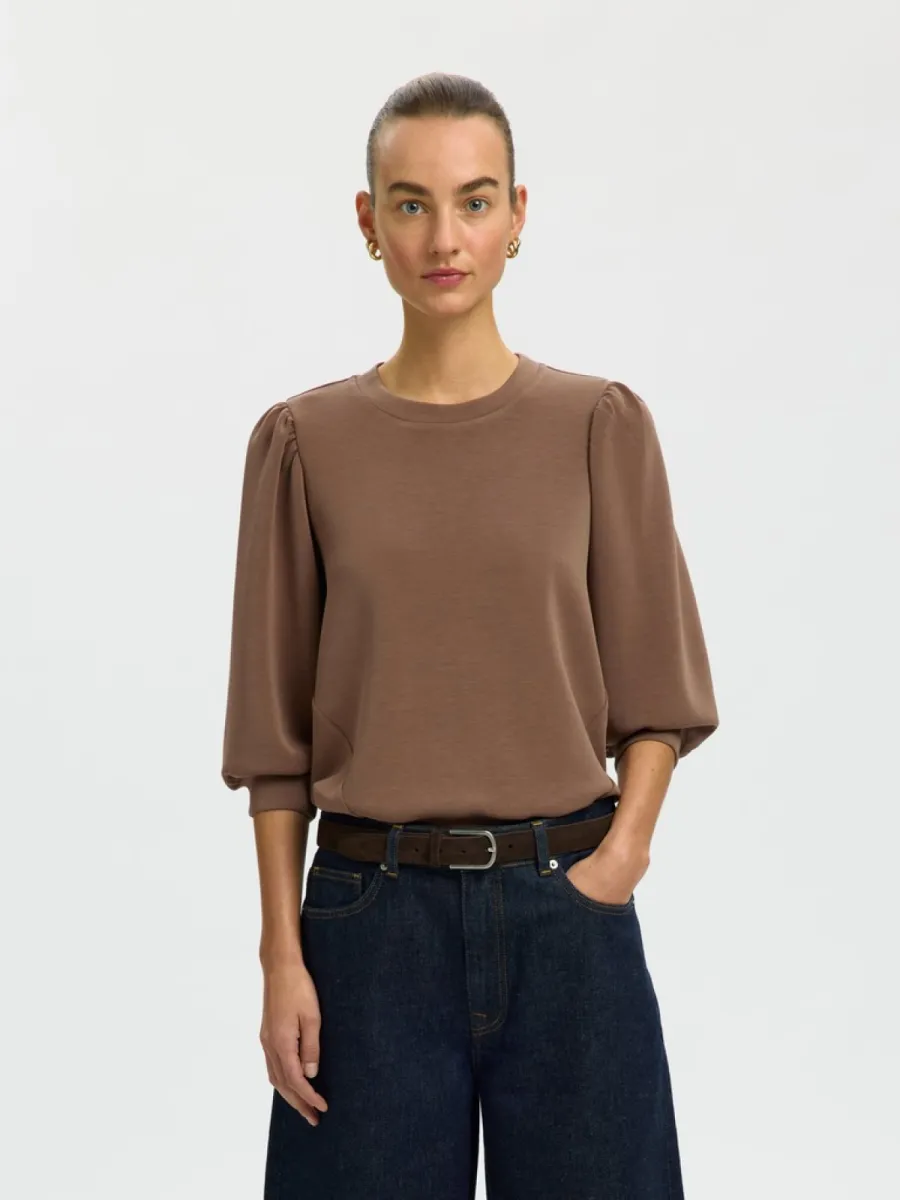 selected-femme-slwtenny-3-4-sweat-top-noos-16082379-chocolate-chip-chocolade-1 Selected Femme-SLWTENNY 3/4 SWEAT TOP NOOS-16082379-Chocolate Chip-CHOCOLADE