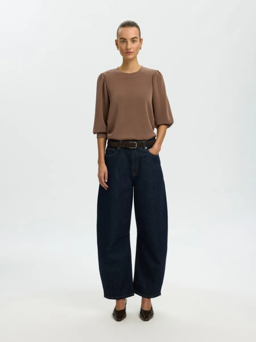 selected-femme-slwtenny-3-4-sweat-top-noos-16082379-chocolate-chip-chocolade-3 Selected Femme-SLWTENNY 3/4 SWEAT TOP NOOS-16082379-Chocolate Chip-CHOCOLADE
