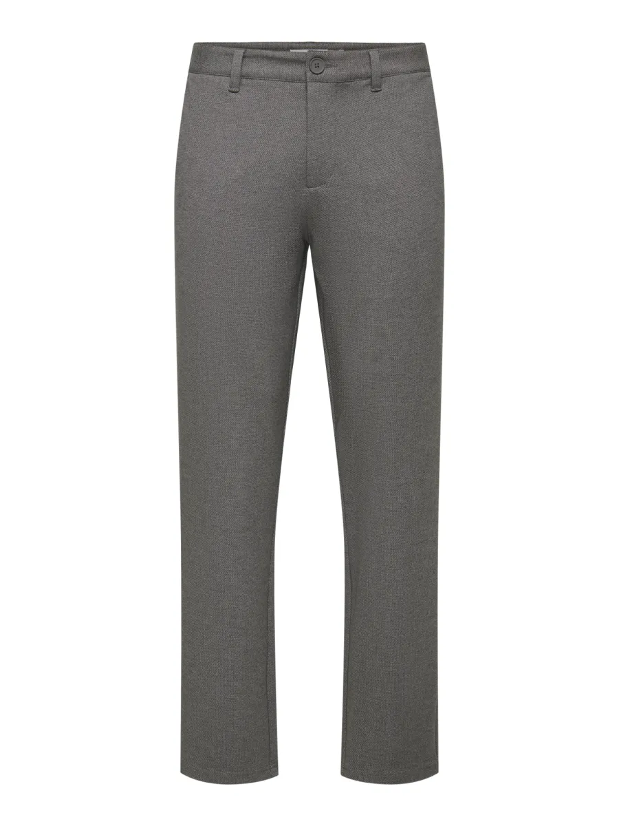 SONS-ONSMARK REG TAP DITSY 020934 PANT N-22038608-Demitasse-BRUIN