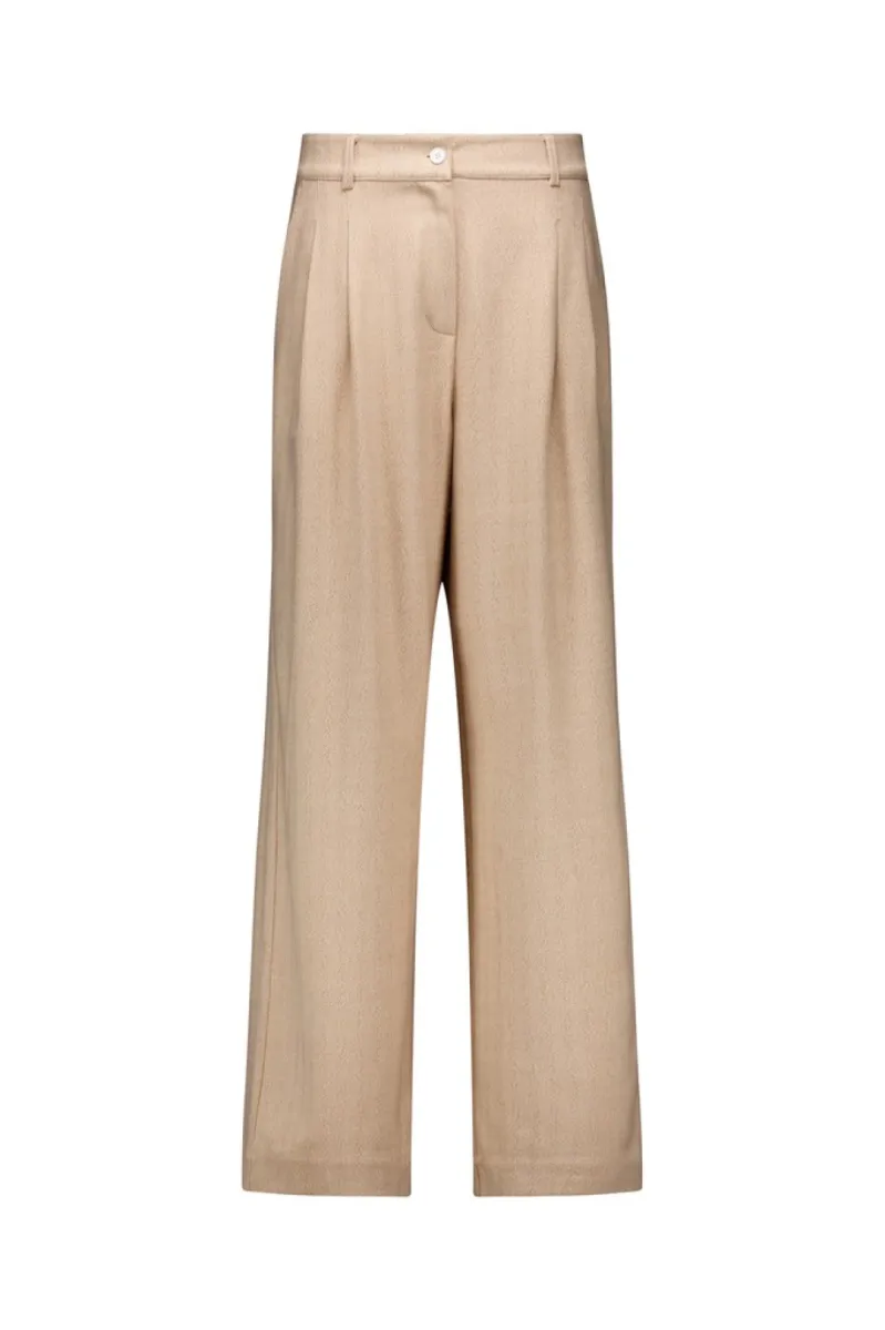 STUDIO ANNELOES-Silvie trouser-14023-8400 camel-CAMEL