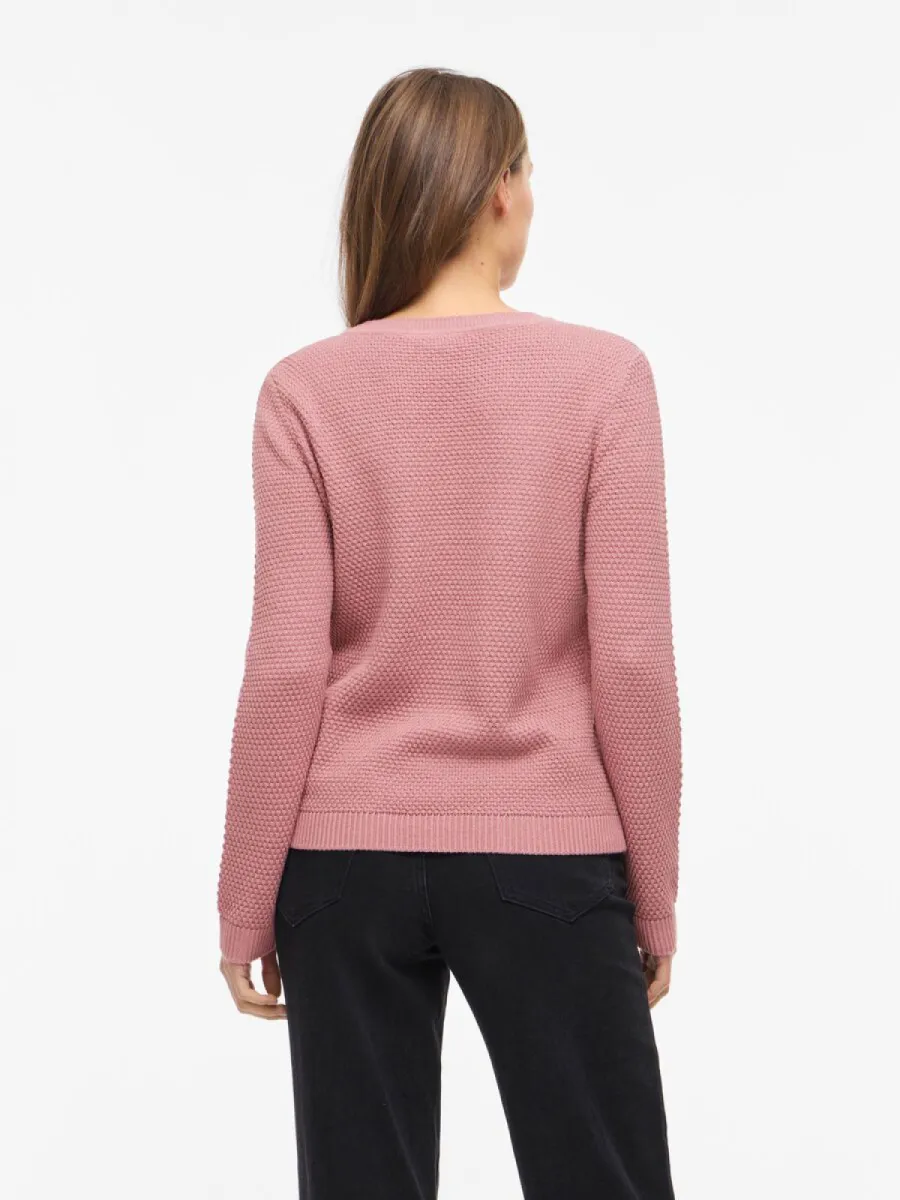 vila-vidalo-o-neck-l-s-knit-top-noos-14082767-nostalgia-rose-rose-2 VILA-VIDALO O-NECK L/S KNIT TOP- NOOS-14082767-Nostalgia rose-ROSE