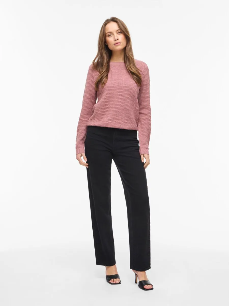vila-vidalo-o-neck-l-s-knit-top-noos-14082767-nostalgia-rose-rose-3 VILA-VIDALO O-NECK L/S KNIT TOP- NOOS-14082767-Nostalgia rose-ROSE
