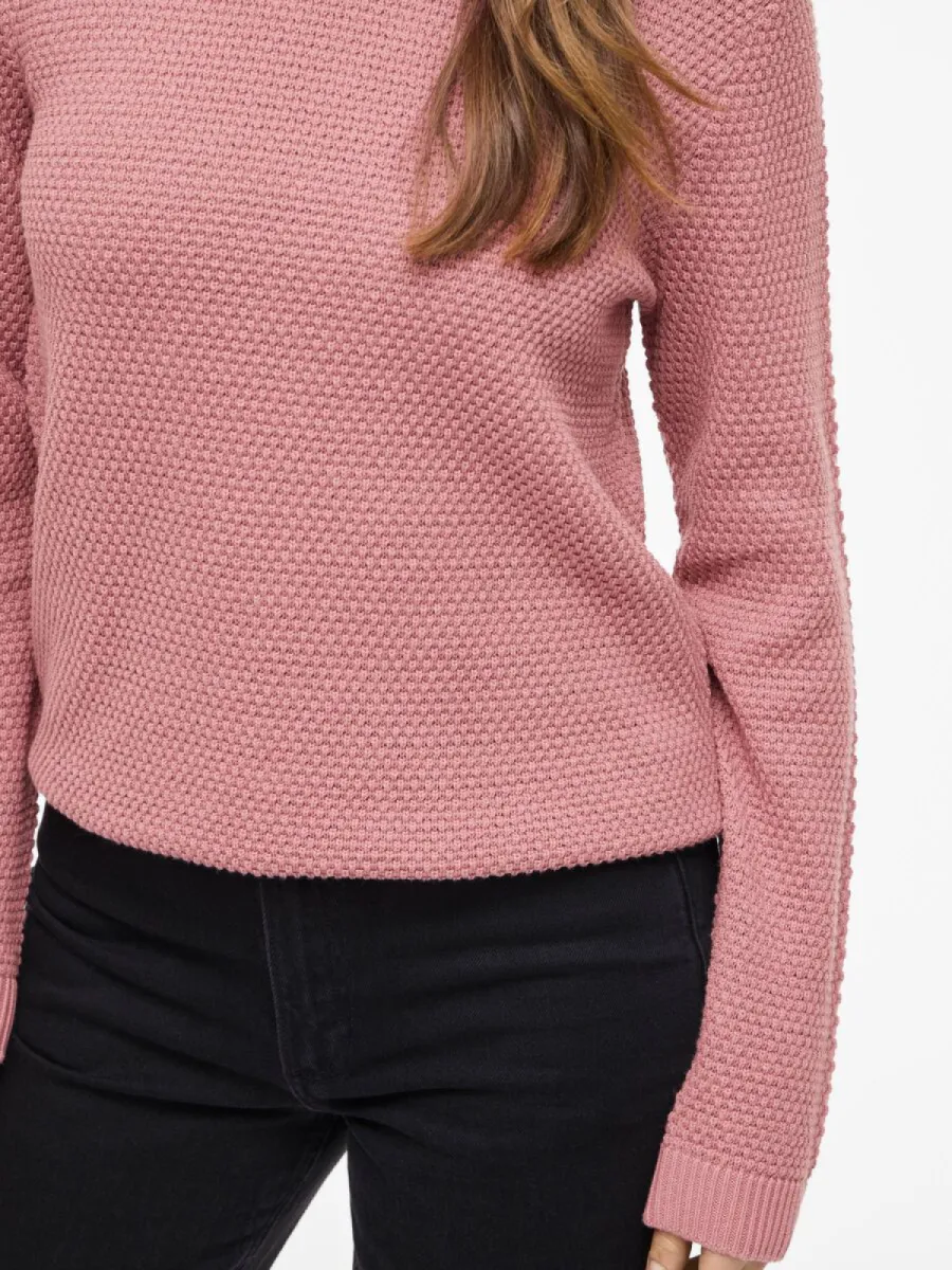 vila-vidalo-o-neck-l-s-knit-top-noos-14082767-nostalgia-rose-rose-4 VILA-VIDALO O-NECK L/S KNIT TOP- NOOS-14082767-Nostalgia rose-ROSE
