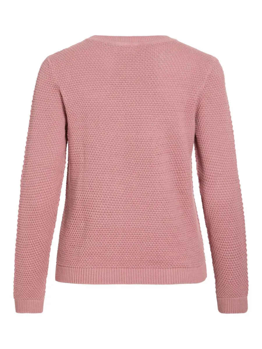 vila-vidalo-o-neck-l-s-knit-top-noos-14082767-nostalgia-rose-rose-5 VILA-VIDALO O-NECK L/S KNIT TOP- NOOS-14082767-Nostalgia rose-ROSE