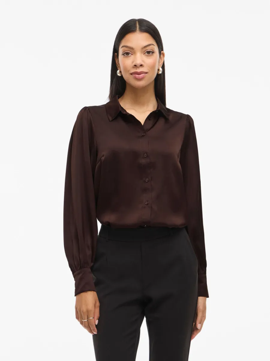 vila-vienna-ravenna-l-s-balloon-shirt-14107462-coffee-bean-cafe-1 VILA-Vienna Ravenna L/S Balloon Shirt-14107462-Coffee bean-CAFE