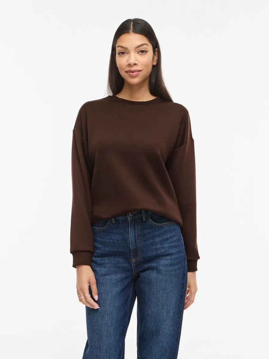 vila-visandy-l-s-sweat-top-14103140-coffee-bean-cafe-5 VILA-Visandy l/s sweat top-14103140-Coffee bean-CAFE