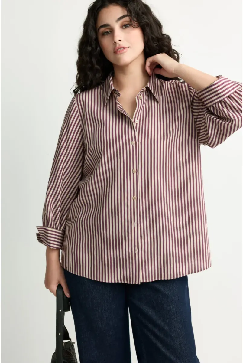 Xandres-Heloisa-14539-02-6685 Dark plum-PAARS