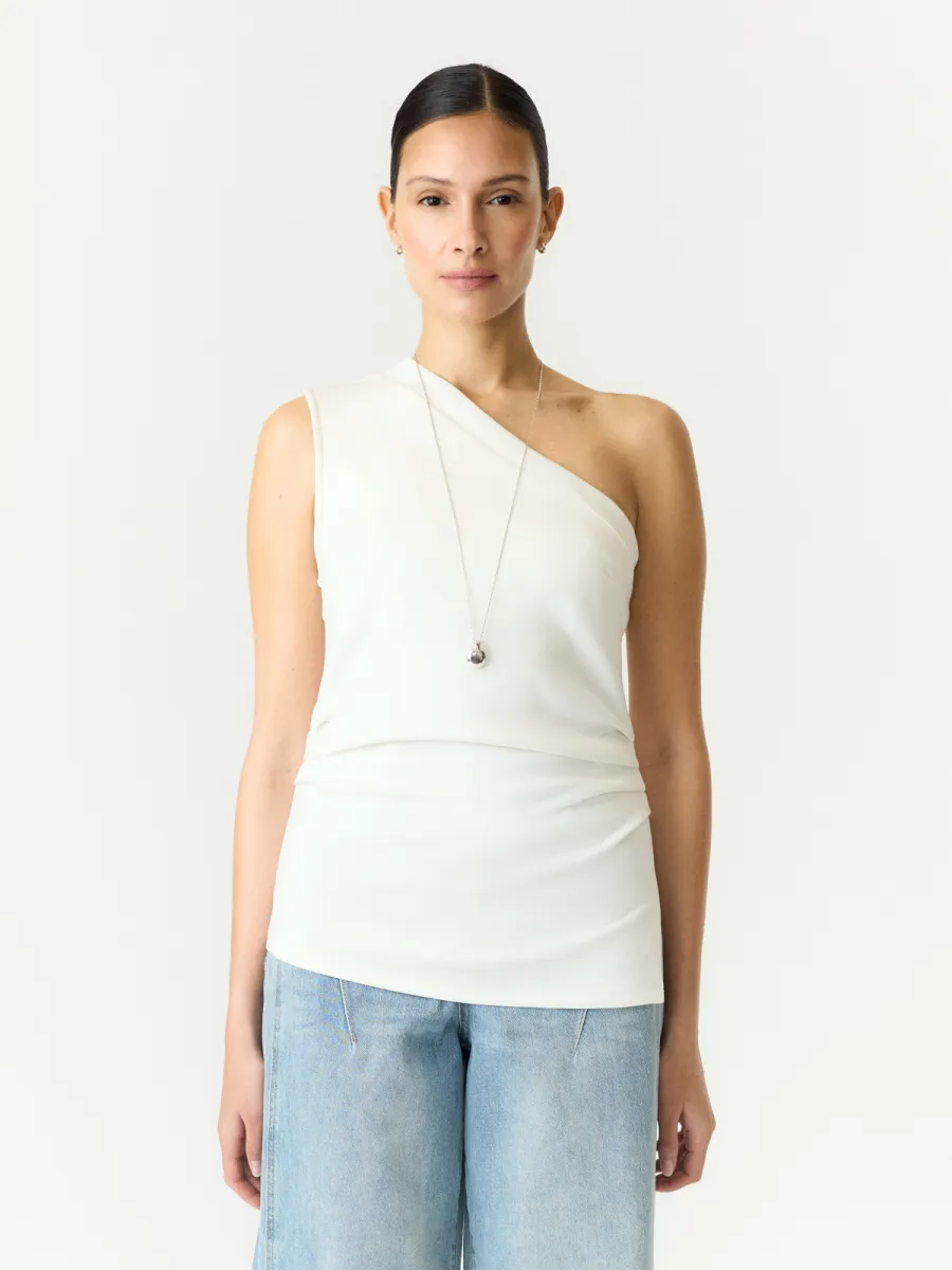 yas-yasvenice-one-shoulder-top-26037727-star-white-wit-1 Y.A.S-YASVENICE ONE SHOULDER TOP-26037727-Star White-WIT