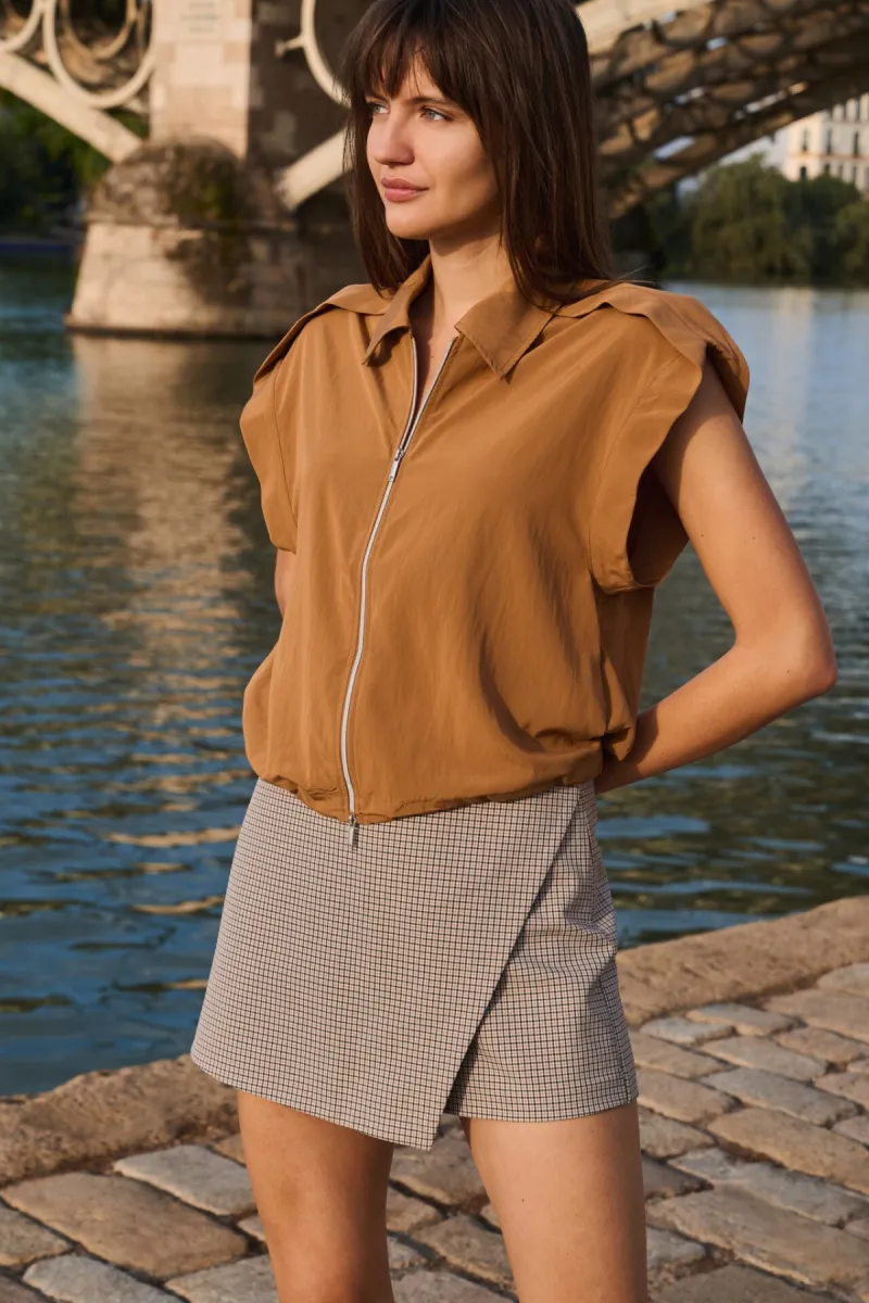 yaya-geruite-minirok-met-faux-overs-polyester-viscose-elastane-990791-01-401097-607-990791-beige-1 YAYA-Geruite minirok met faux overs; Polyester/Viscose/Elastane; 990791-01-401097-607-990791-BEIGE