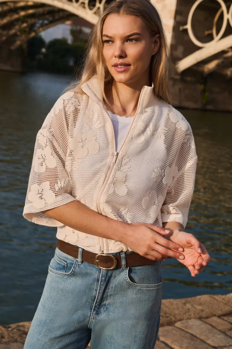 yaya-jasje-in-gehaakte-stijl-polyester-cotton-99079-01-201234-607-99079-beige-2 YAYA-Jasje in gehaakte stijl; Polyester/Cotton; 99079-01-201234-607-99079-BEIGE