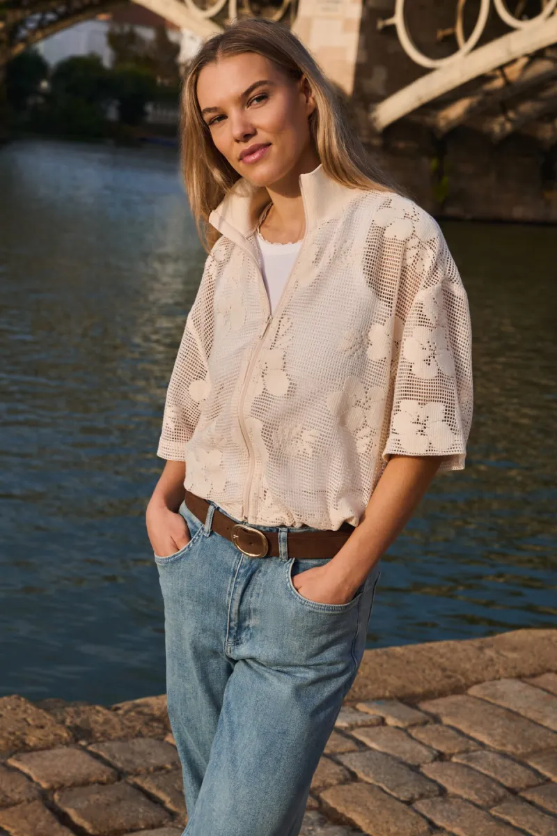 yaya-jasje-in-gehaakte-stijl-polyester-cotton-99079-01-201234-607-99079-beige-3 YAYA-Jasje in gehaakte stijl; Polyester/Cotton; 99079-01-201234-607-99079-BEIGE