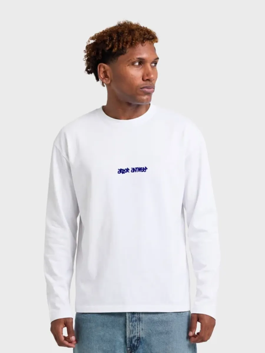 arbor-antwerp-spray-outline-longsleeve-white-wit-1 Arbor antwerp--Spray outline longsleeve white--WIT