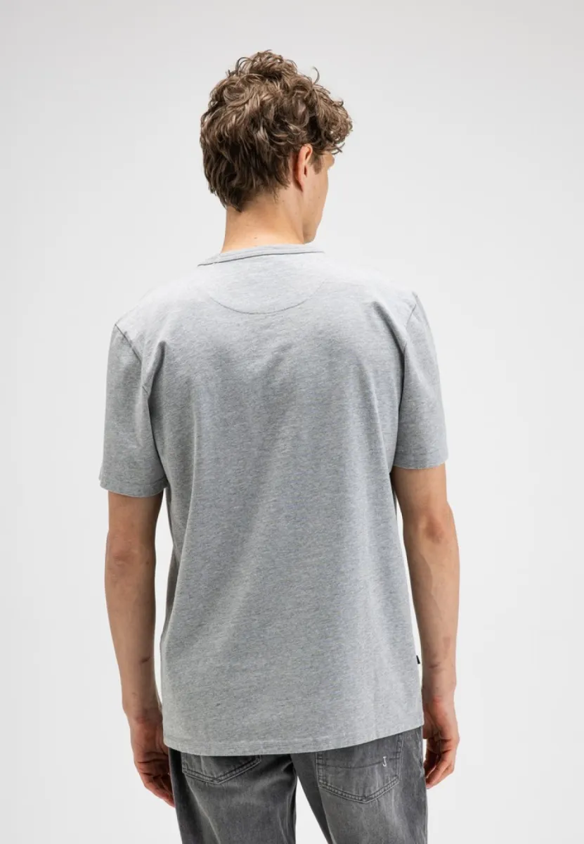 BUTCHER OF BLUE-Army Tee-M2622000-133 Grey Melange-OFF WHITE